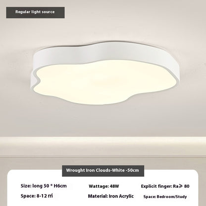 Cloud Ceiling Lamp Cream Wind Non-strobe High Display Room Lamp