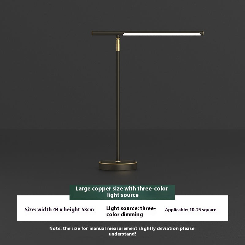Brass Modern Lamp Luxury Simplicity With Added Rocker Arm Table Lamp