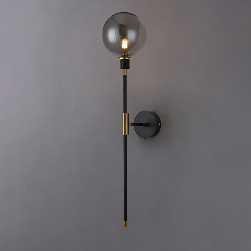 Modern Glass Wall Lamp Nordic Corridor Light