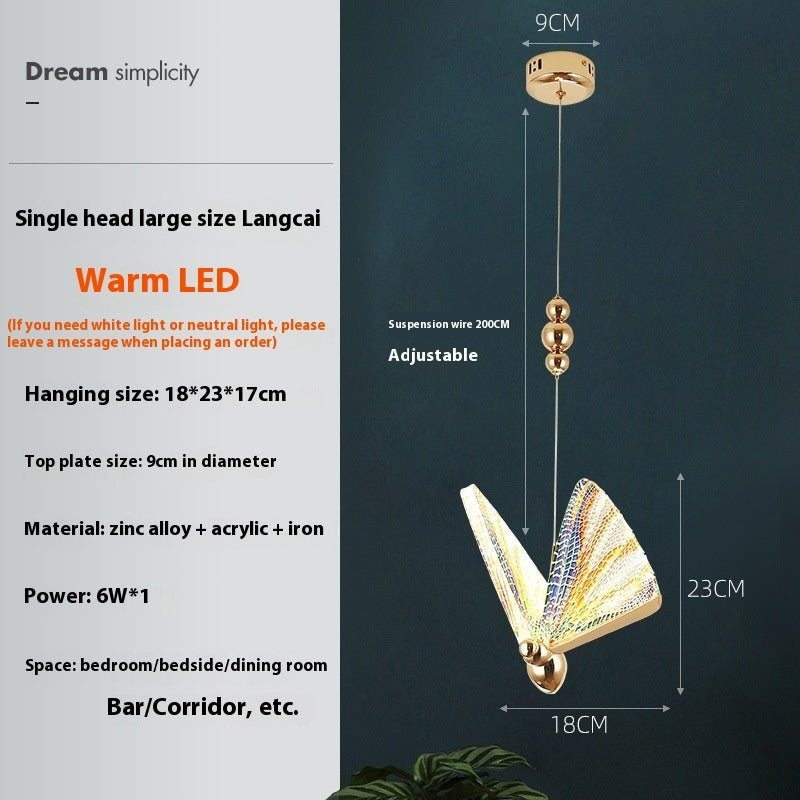 Bedroom Bedside Small Droplight Living Room TV Sofa