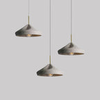 Industrial Cement Pendant Light Nordic Minimal