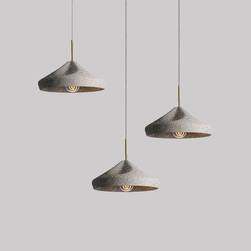 Industrial Cement Pendant Light Nordic Minimal