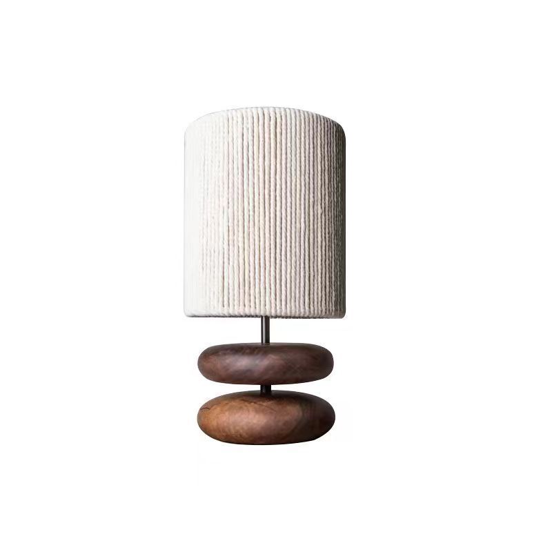 Solid Wood Table Lamp Creative Living Room Bedroom Bedside Lamp