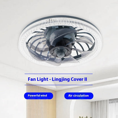 Ceiling Fan Lamp Bedroom Corridor Household Minimalist