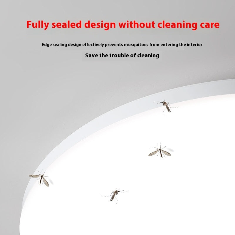 Led Three-proof Ceiling Lamp Round Simple Balcony Light