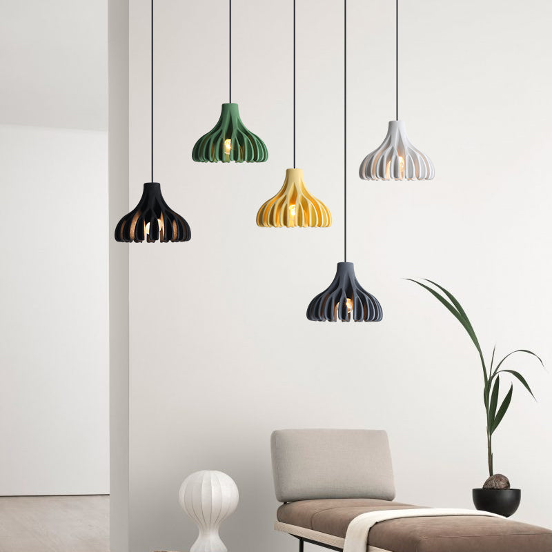 Nordic Resin Iron Pendant Light Chandelier