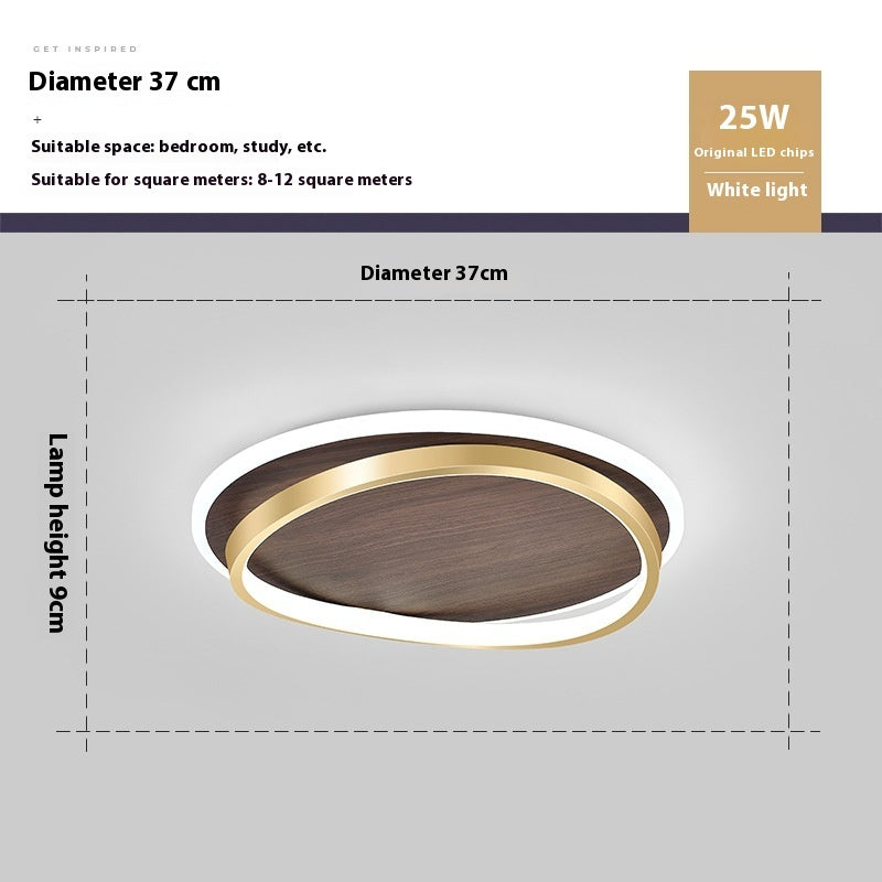 Bedroom Light Creative Japanese Log Room