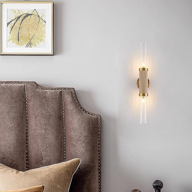 Nordic Glass Strip Wall Lamp for Hallway