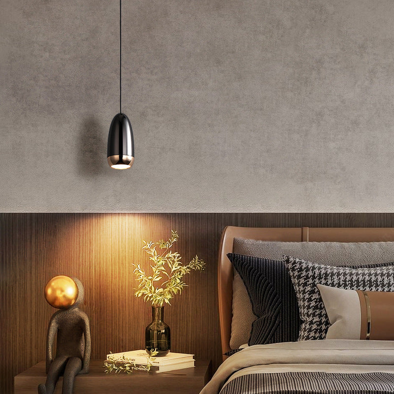 Modern Iron LED Pendant Light with Remote Control