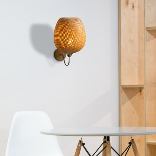 Southeast Asian Restaurant Stair Aisle Bamboo Lamp