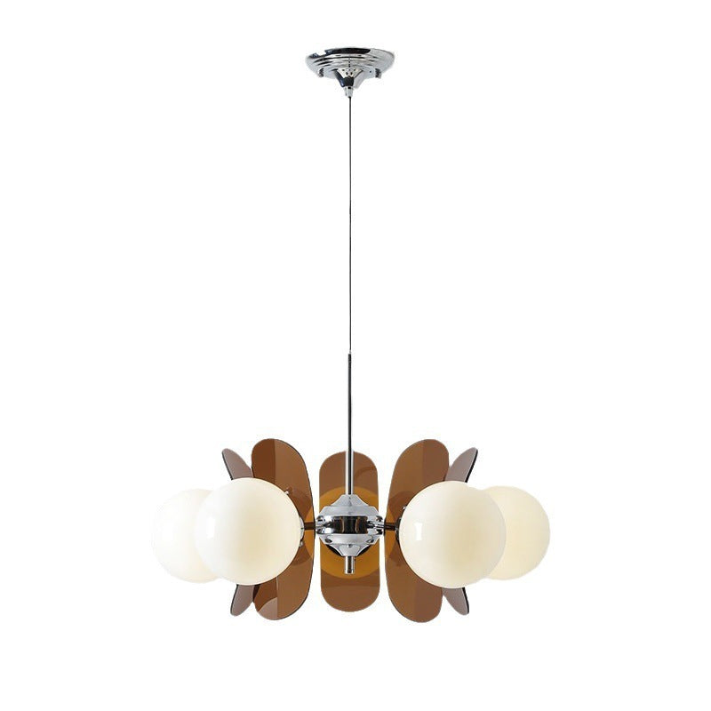 Retro Dining Room Chandelier Living Room Bedroom Eye Protection Chandelier