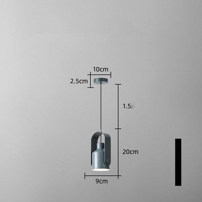 Nordic Bedside Small Chandelier Bar Art Three-head Dining Room Lamp