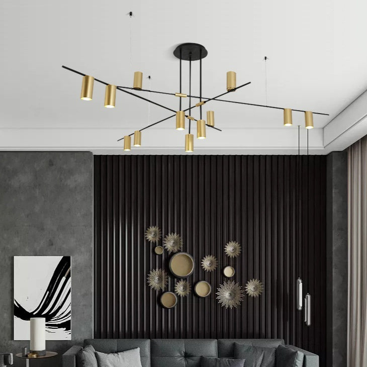 Nordic Retractable Boom Pendant Light