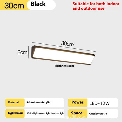 Garden Wall Lamp Outdoor Super Bright Restaurant Door Light