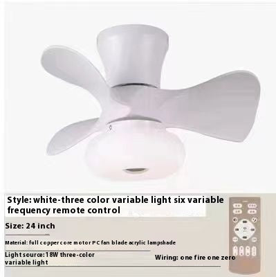 Bedroom Mini Ultra-thin Ceiling Full Spectrum Xiaoai Smart Ceiling Fan Lights