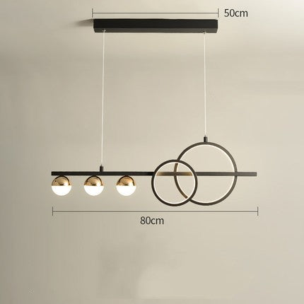 Modern Aluminum Pendant Light | Nordic Dining Design