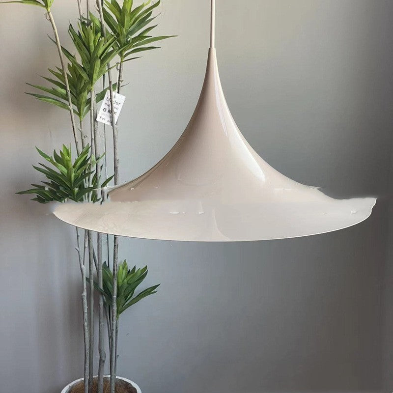 Simple Dining Table Study UFO Chandelier