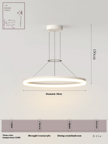 Creative Commercial Round Restaurant Chandelier