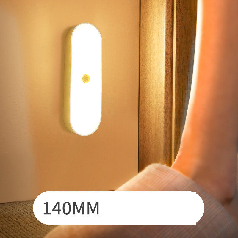 Long Bedside Human Body Induction Night Light Control Charging