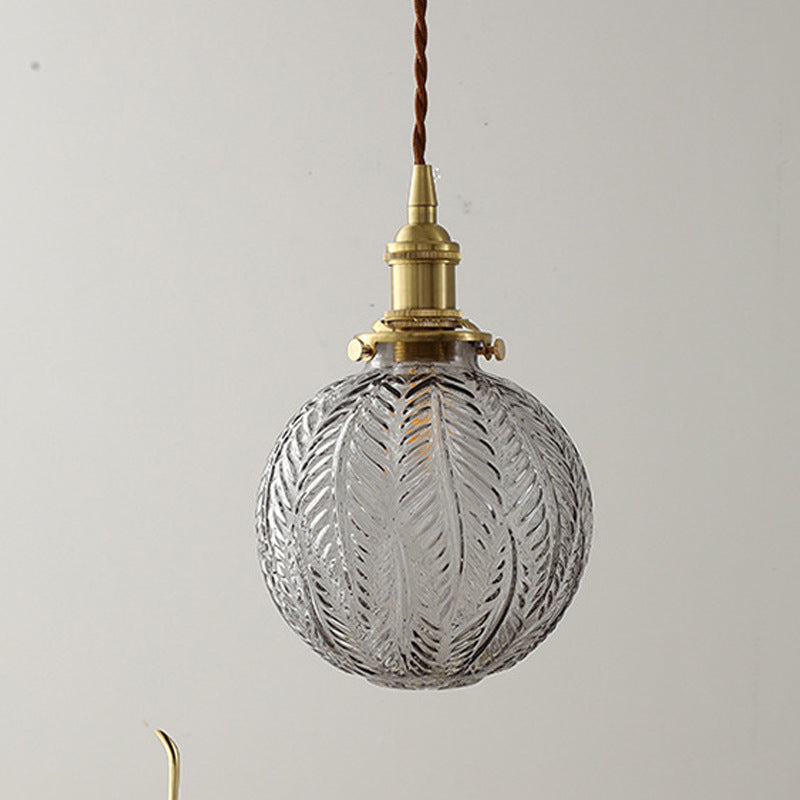 Vintage Glass Pendant Light Nordic Droplight