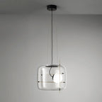Glass Modern Bedside Pendant Light