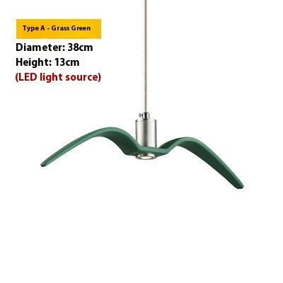 Nordic Personalized LED Chandelier Post-modern Simple Macaron