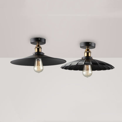 Iron Ceiling Lamp Bedroom Corridor Single-head Droplight