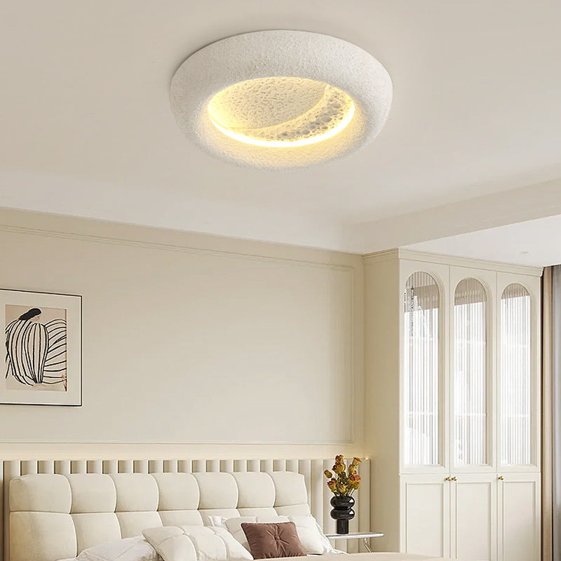 Cream Style Modern Moon Light Master Bedroom Study Ceiling Light