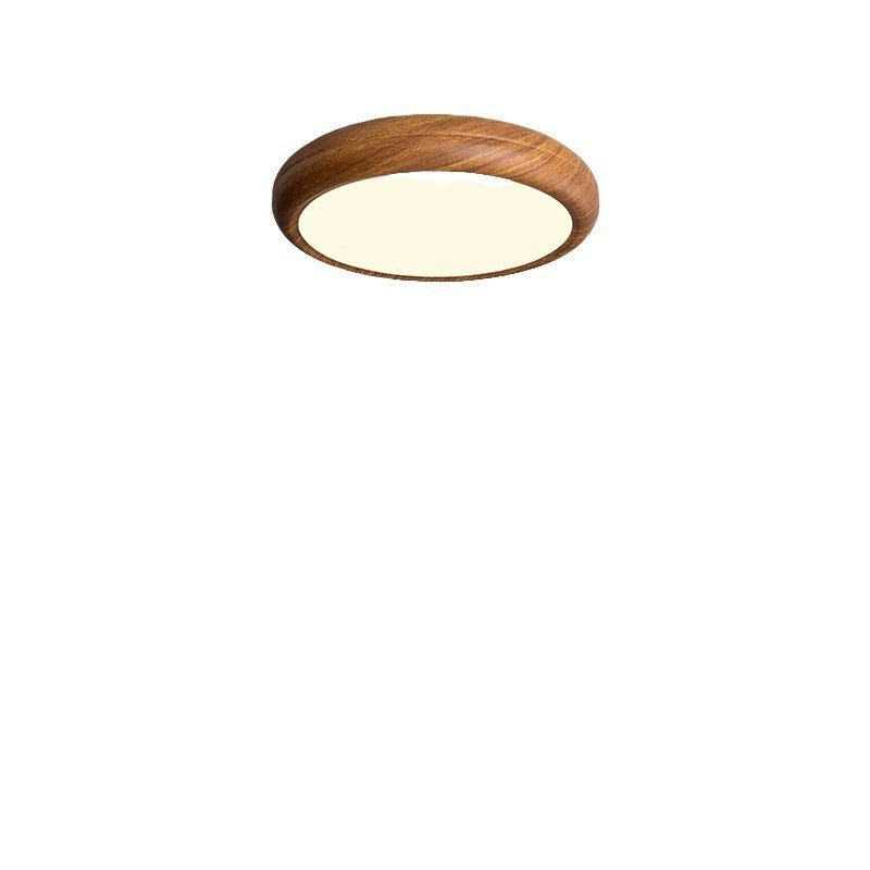 Bedroom Ceiling Lamp Creative Walnut Colors