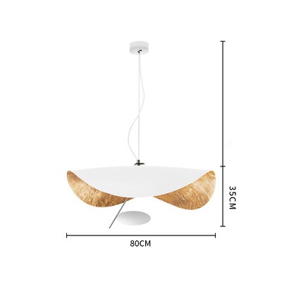 Lámpara colgante de cristal nórdico, candelabro LED