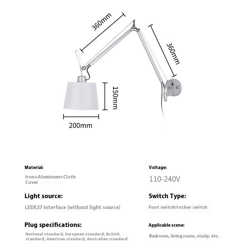 Straw Hat Girl Creative LED Restaurant Aluminum Wall Lamp