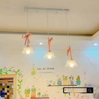 Cream Pendant Lamp Minimal Hanging Light