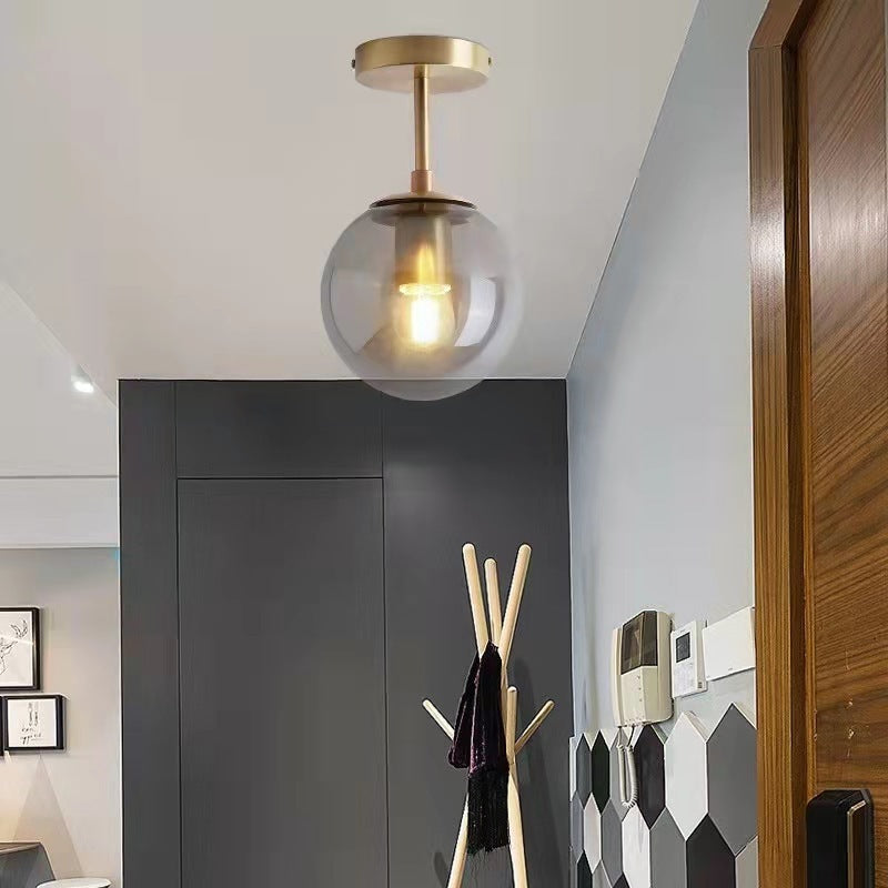 Nordic Copper Magic Bean Ball Ceiling Lamp