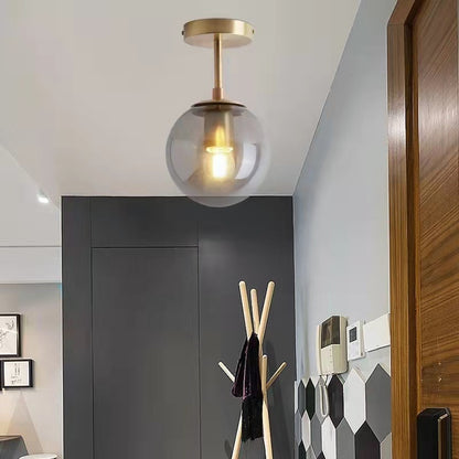 Nordic Copper Magic Bean Ball Ceiling Lamp