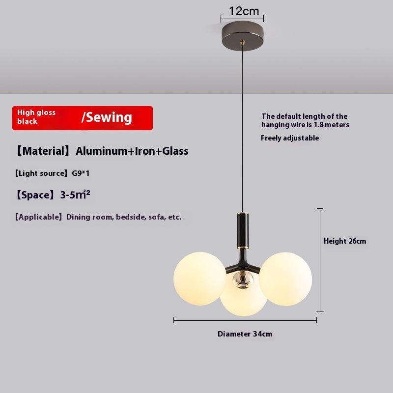 Nordic Pendant Light Bedroom Corridor Fixture