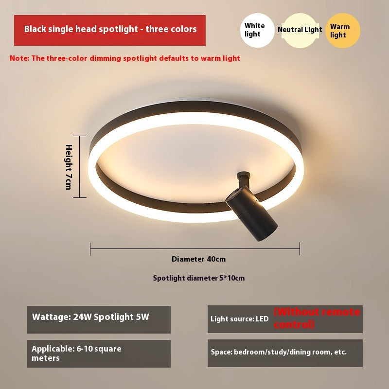Bedroom Light Simple Modern Household Round Ceiling Lamp