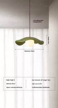 Lotus Leaf Bedside Pendant Light Modern Minimal