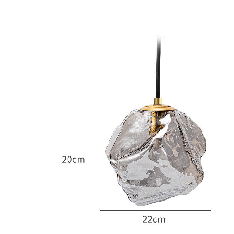 Minimalist Art Ice Cube Restaurant Chandelier Personality Creative