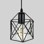 American Country Style Iron Pendant Light