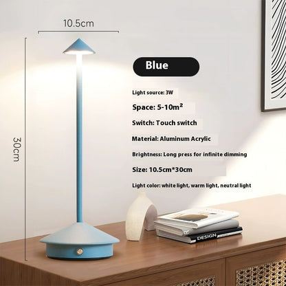Modern Minimalist Creative Bar LED Table Lamp Small Night Lamp Bedside Lamp
