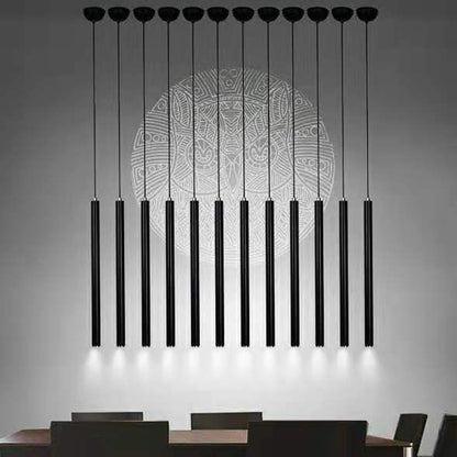 Cylindrical Creative Personality Front Chandelier