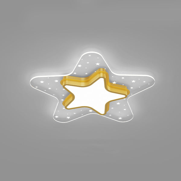 Nordic Princess Ceiling Light - Dimmable LED Stars