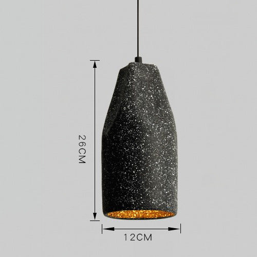 Industrial Cement Pendant Light Nordic Minimal