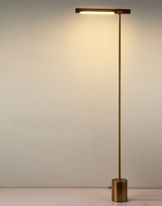 Individual wood grain table lamp