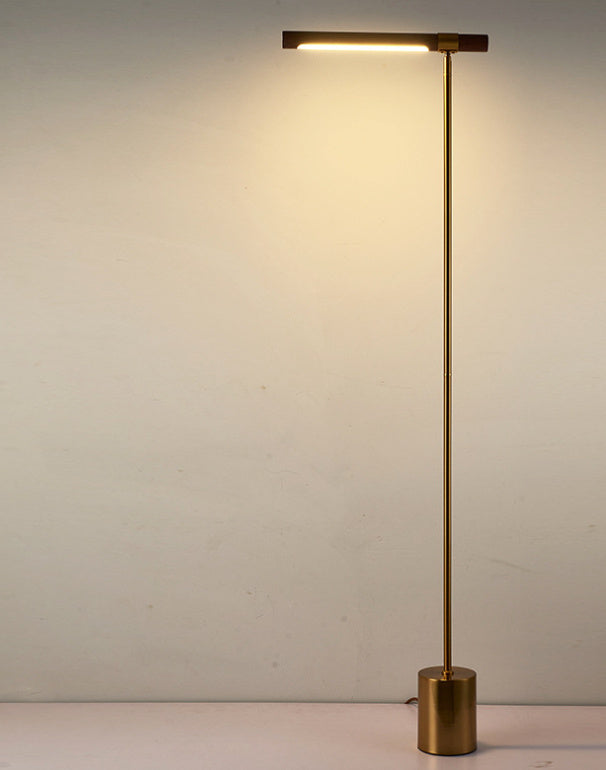 Individual wood grain table lamp