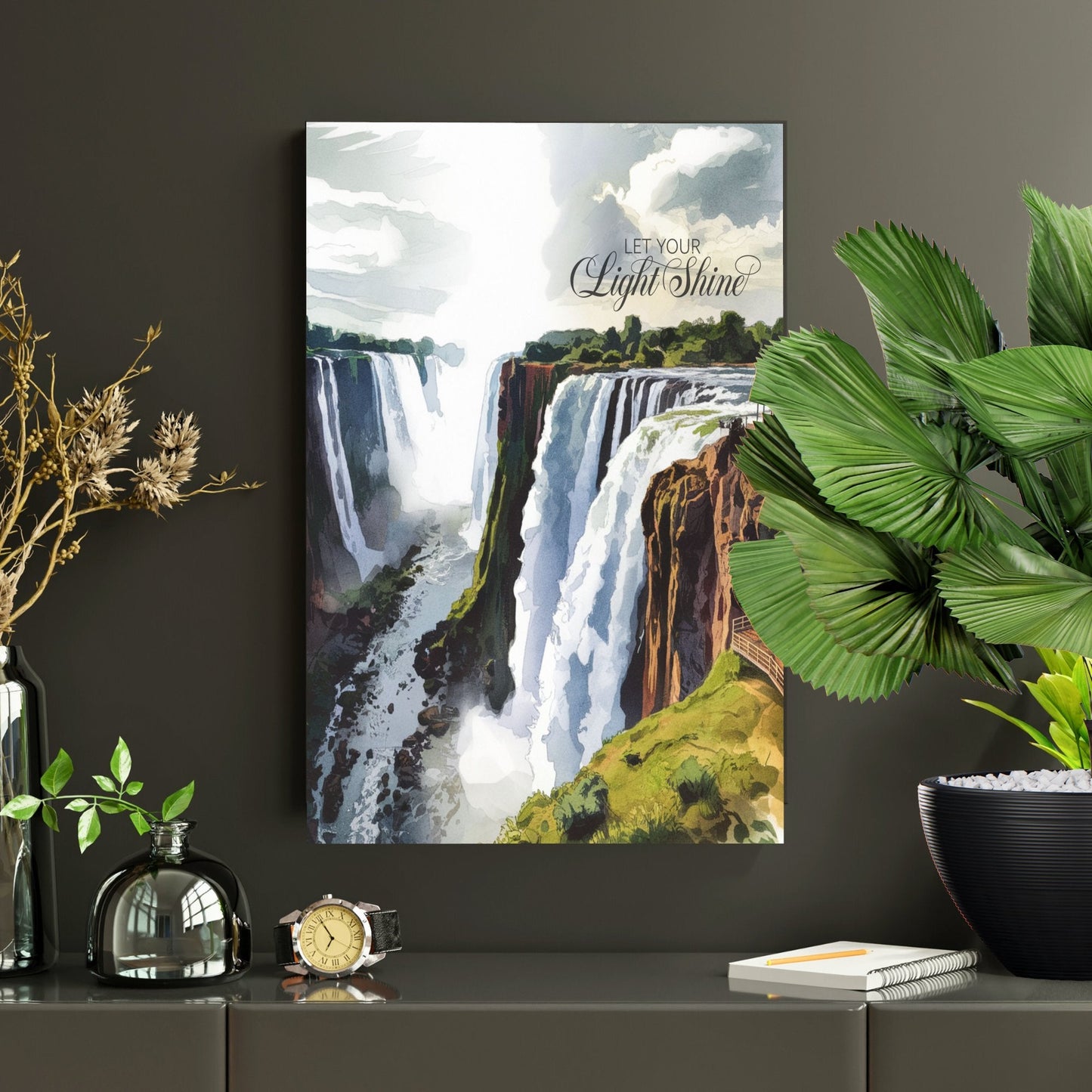 Wall Decor Giclee Poster Art Print - Let your Light Shine