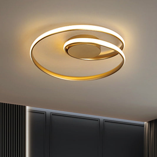 Aluminum Line Bedroom Light Simple Modern Living Room Ceiling Lamp