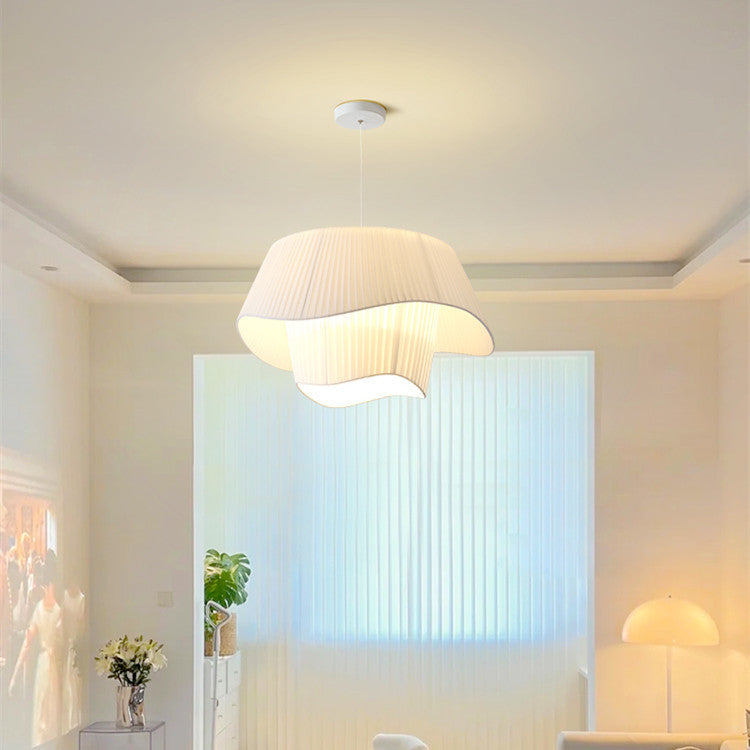 Scandinavian Retro Cream Style Small Living Room Chandelier