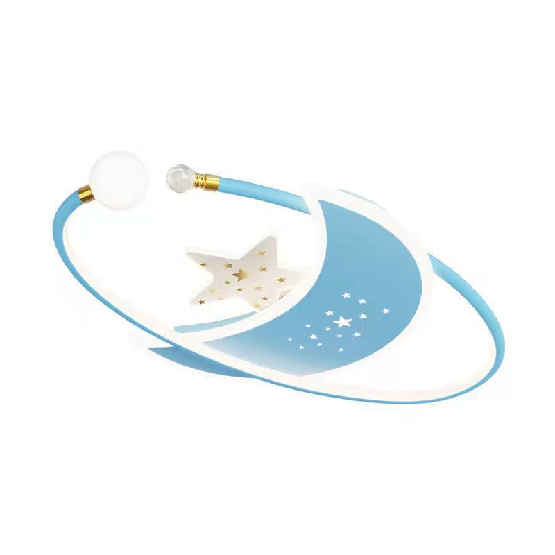 Children's Room Lamp Creative Moon XINGX Cloud Bedroom Ceiling Lamp