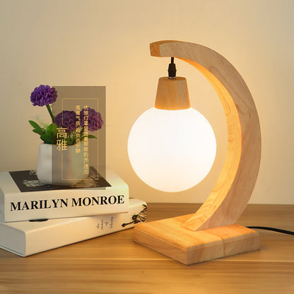 Nordic Creative Original Wooden Led Table Lamp